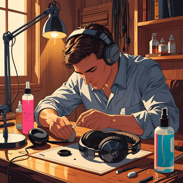 Cleaning Your Headphones Safely