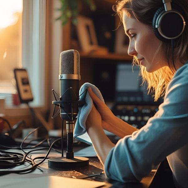 Cleaning Your Microphones Safely