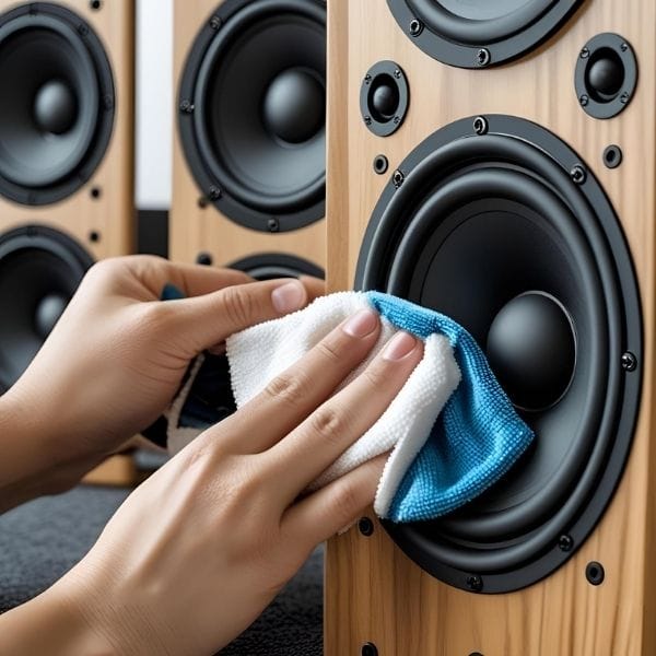 Cleaning Your Speakers Safely