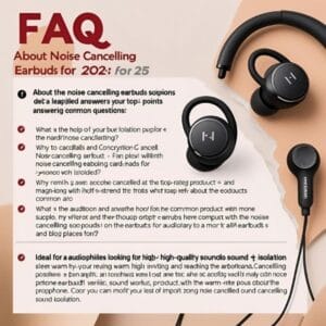 FAQ – Best Noise Cancelling Earbuds 2025