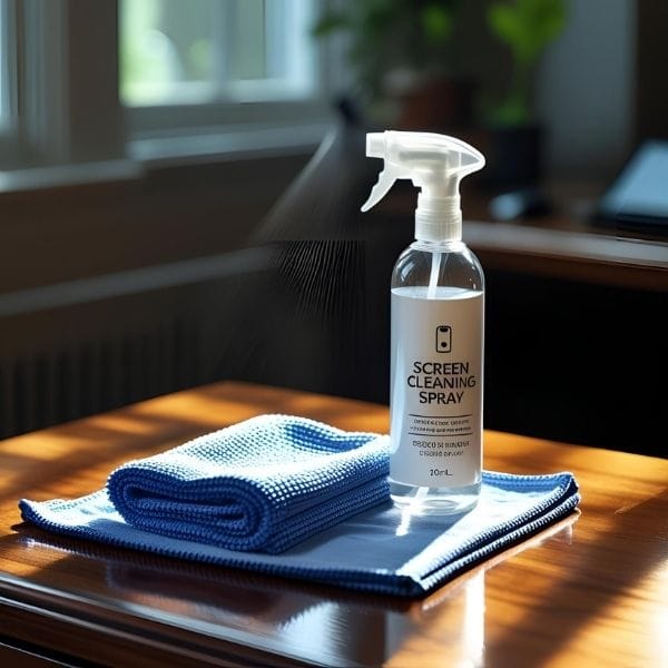 Screen Cleaning Spray & Microfiber Cloth