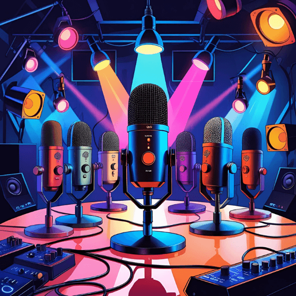 USB Microphone for Streaming and Podcasting